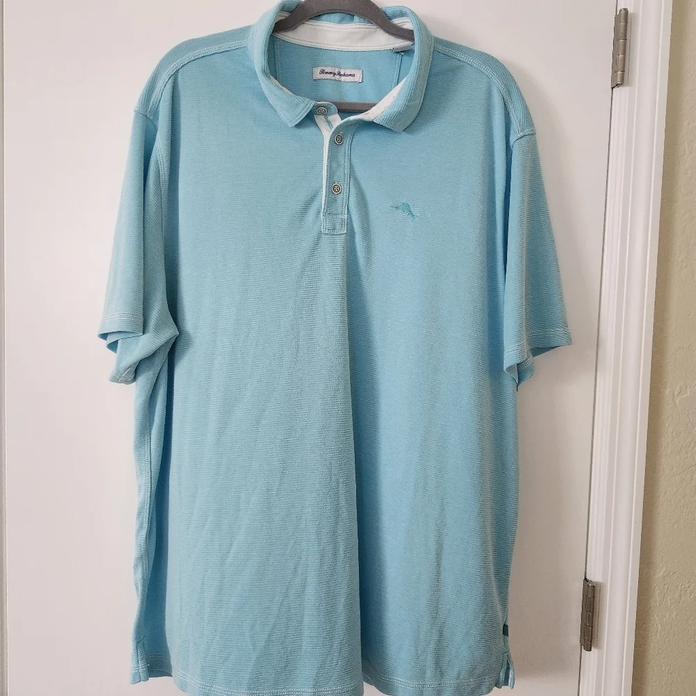 Tommy Bahama Modal Paradiso Cove Short Sleeve Polo Size 1X Big